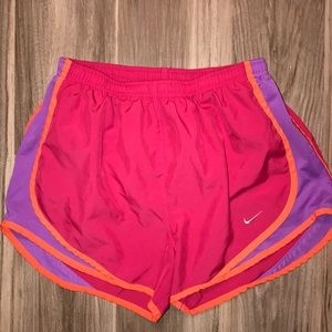 Pink Nike Shorts.